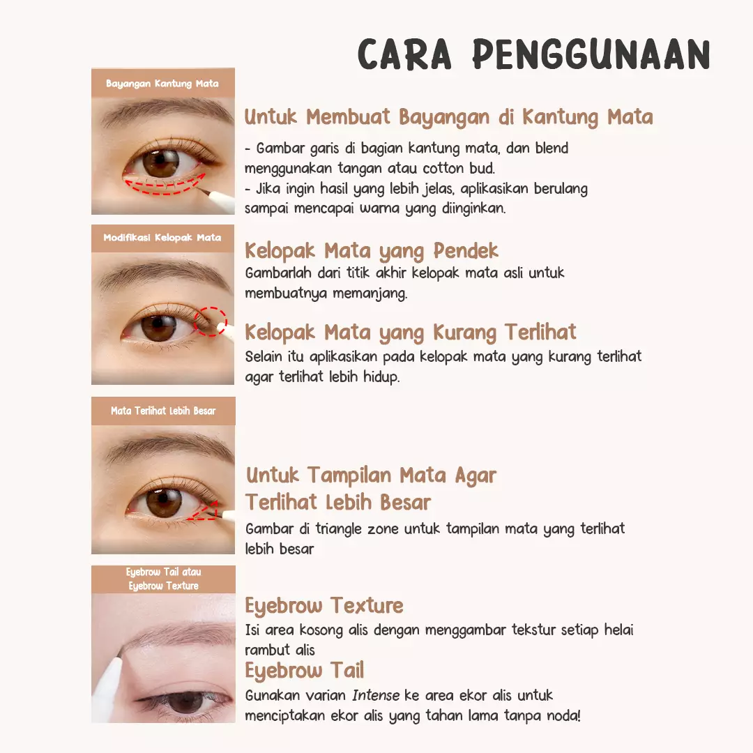 Holika Holika Holi Pop Double Eyelid Liner - Intense