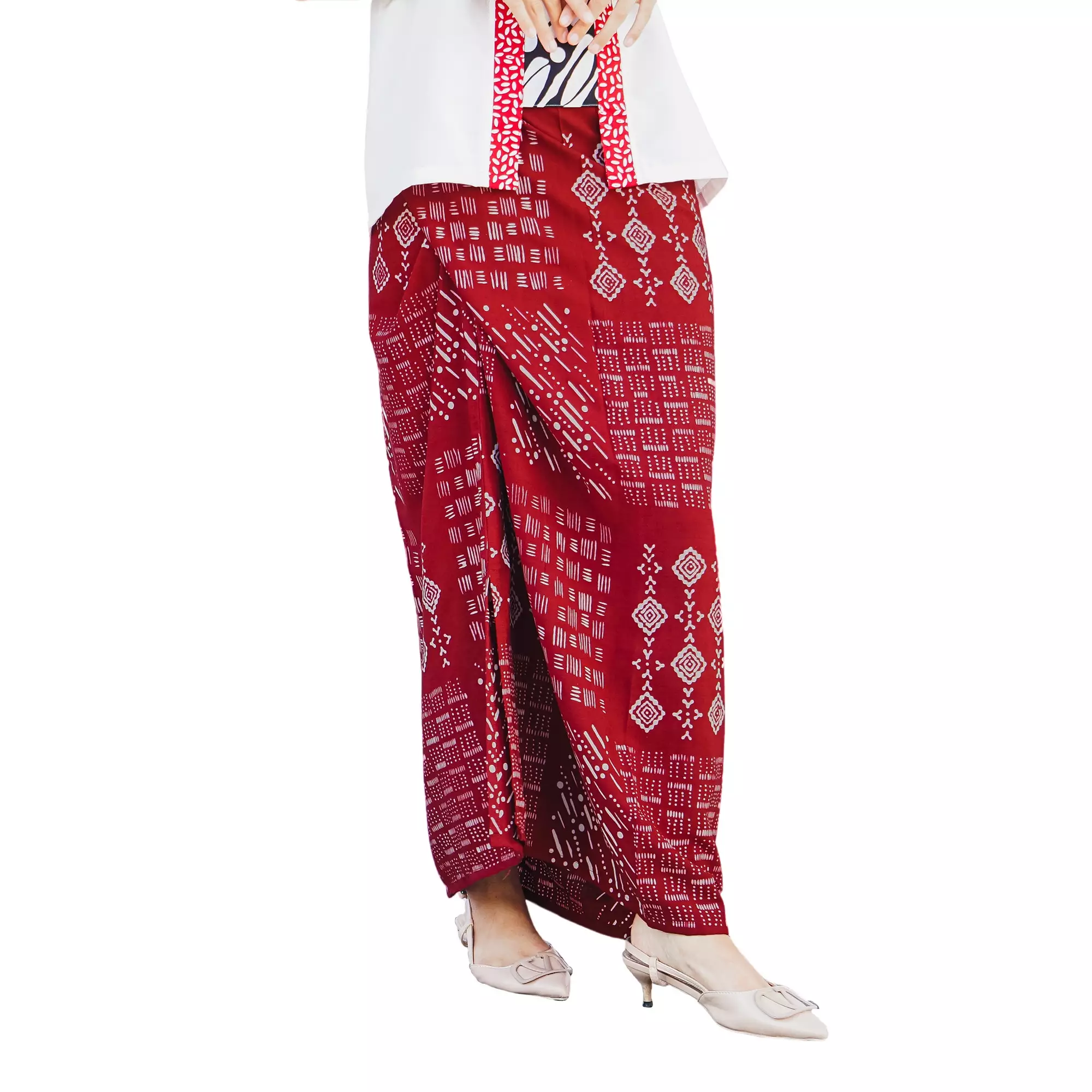 Rok Lilit Batik Wanita - Bawahan Batik - Bhatara Batik Belantara Skirt - Rok Batik Etnik Modern