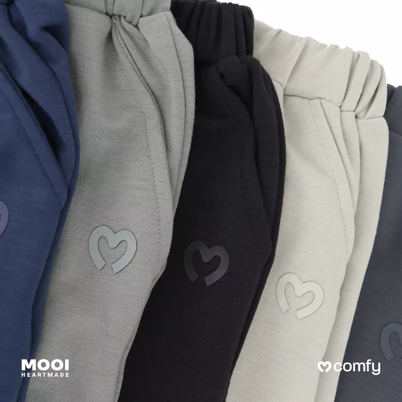 Mooi Celana Panjang Anak Perempuan Comfy Long Pants - Dark Grey