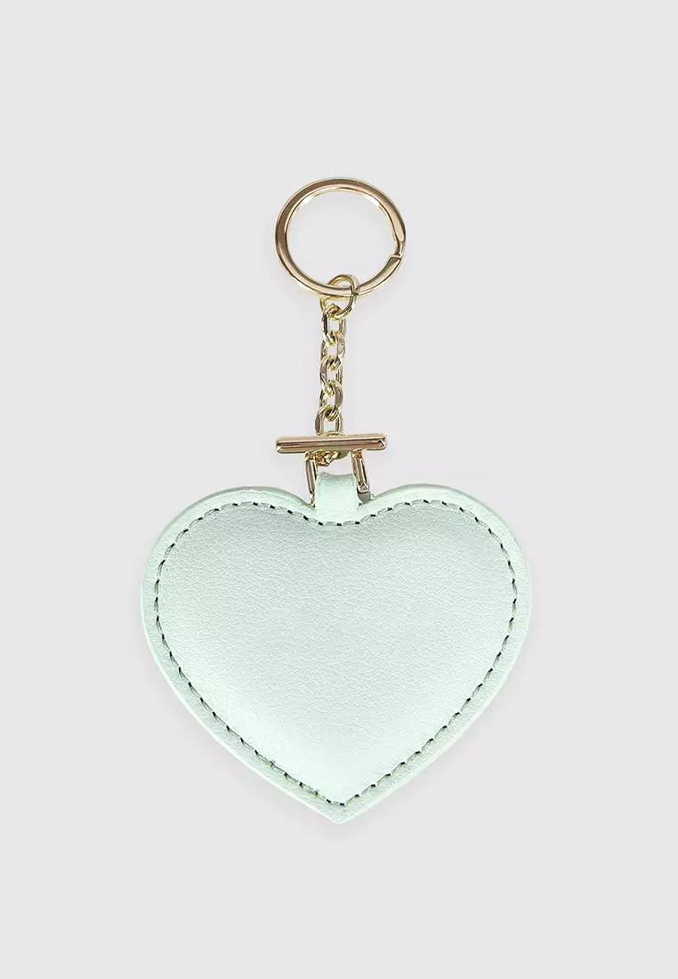 Belle Bloom Stolen Heart Leather Keyring ZALORA