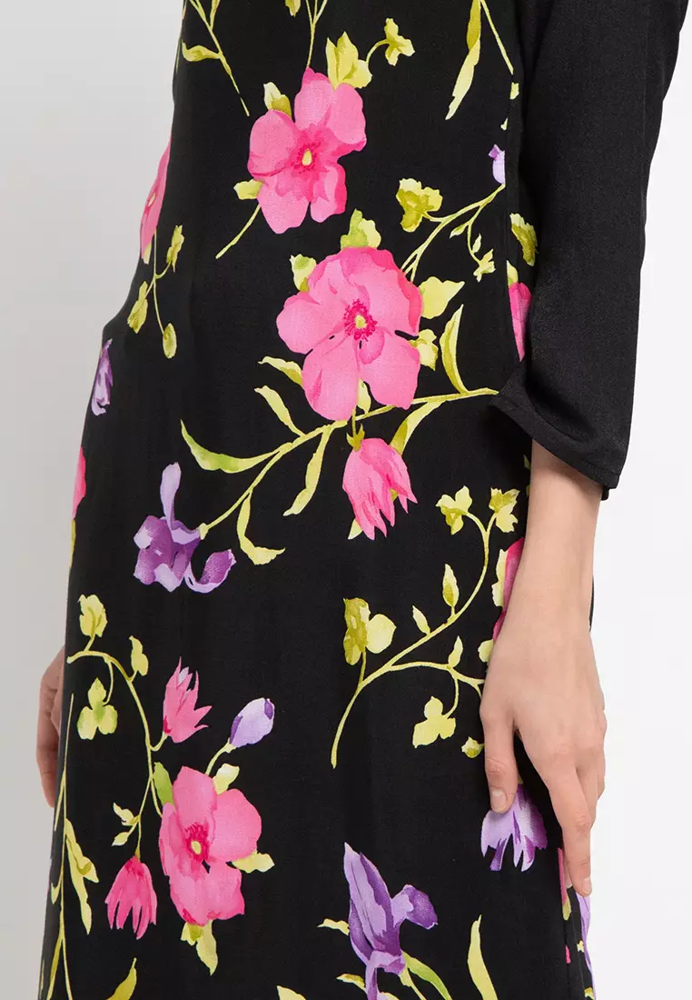 AZZAR Kelly Maxi Dress In Black