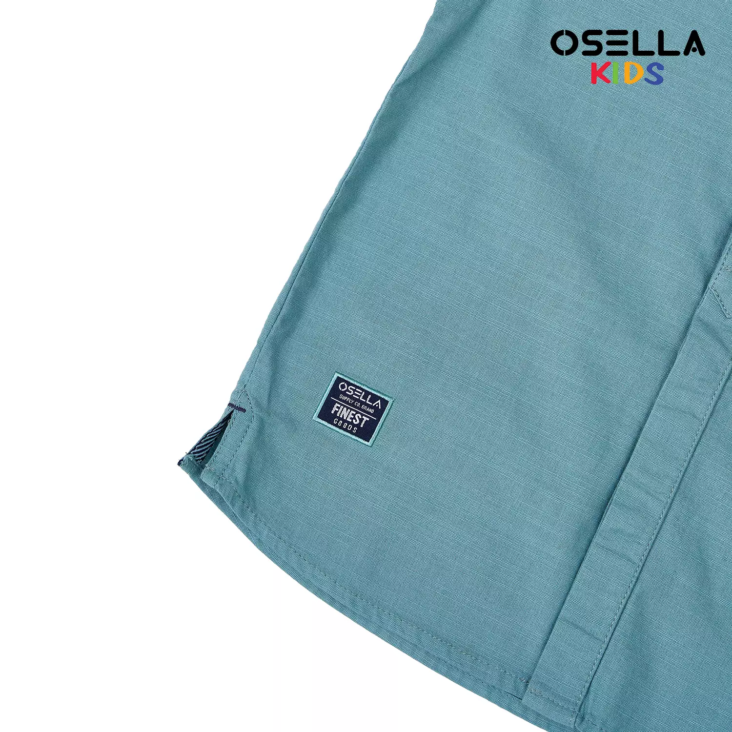 [NEW] Osella Hazza Short Sleeve Shanghai Collared Shirt 2232520419 | Kemeja Lengan Pendek Anak Laki-Laki