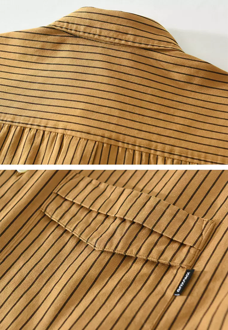 Japanese Striped Casual Shirt WM6968