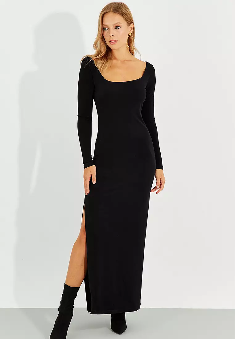Maxi Slit Dress