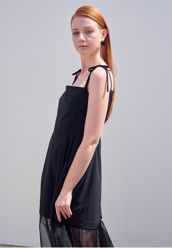 TAV [Korean Designer Brand] Pedder Dress - Black 86DF5AAEC7F6E0GS_1