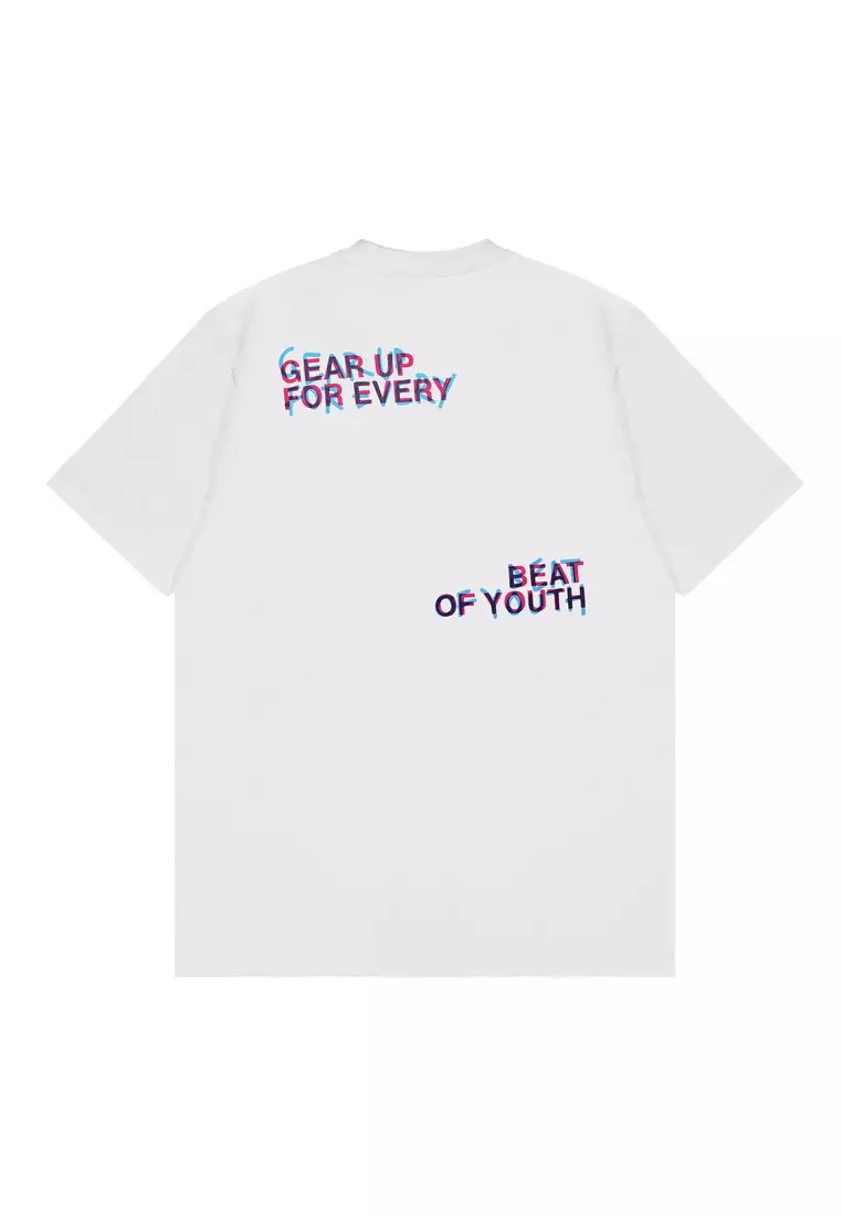 3Second Men's T-Shirt Short Sleeve Regular Fit Cotton Meg OL-C900125