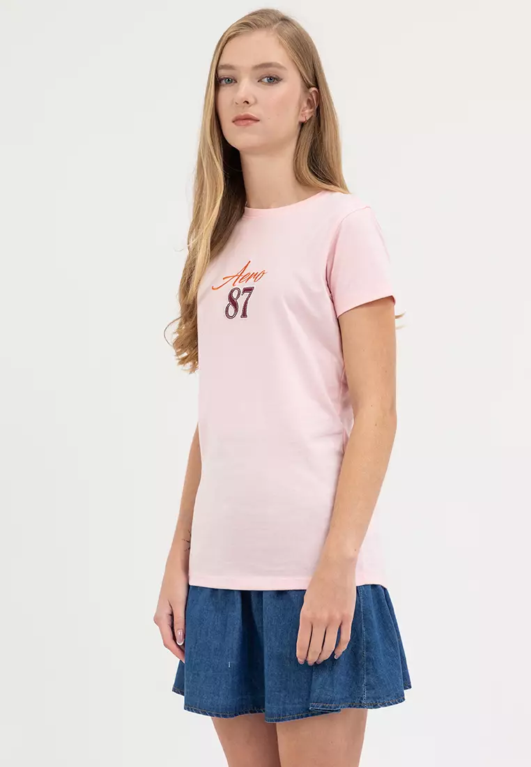 Ladies Logo 87 Tee Almond Blossom