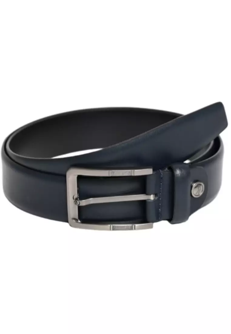 Belt gift set men - Wallet Gift Set - Wallet Gift Box - Belt and Wallet Set - Oxhide Wallet Blue Gift Box