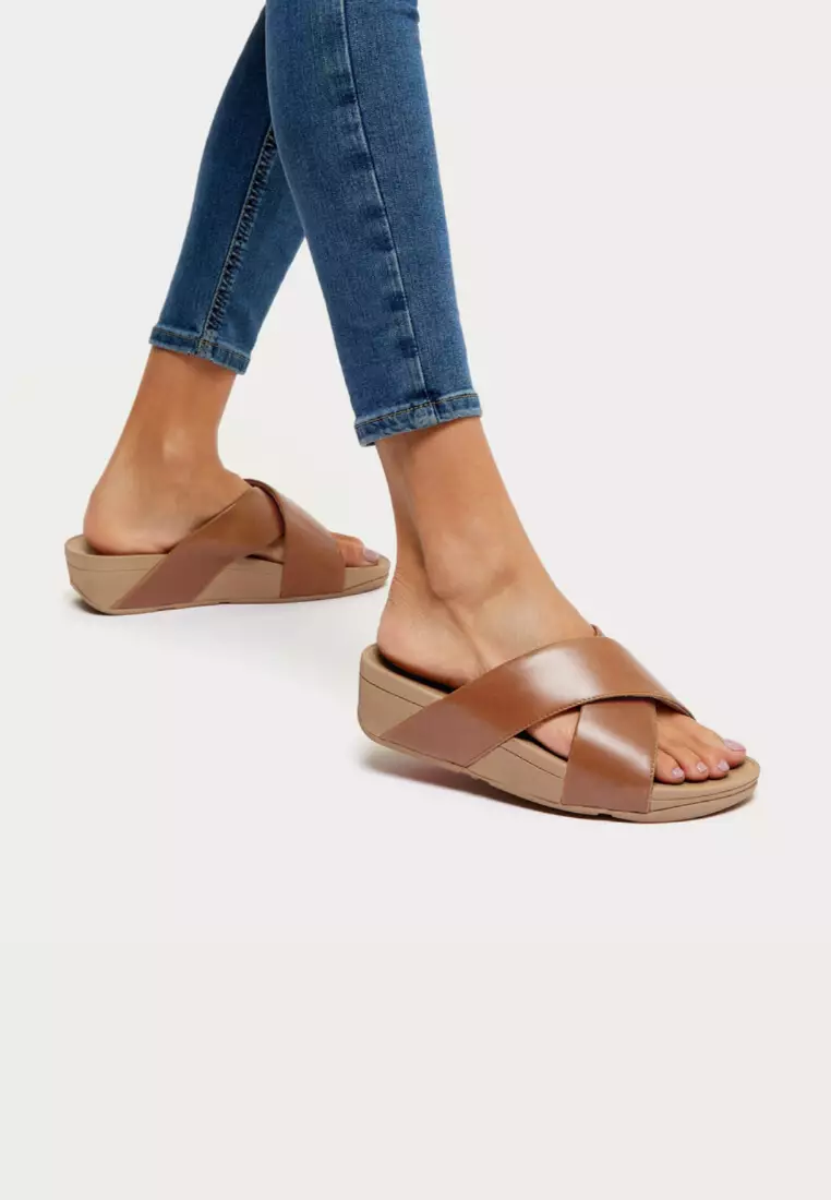 Fitflop lulu cross slide sales sandals