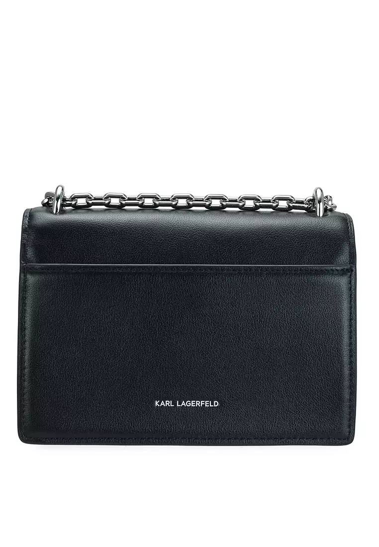 Karl signature shoulder bag discount