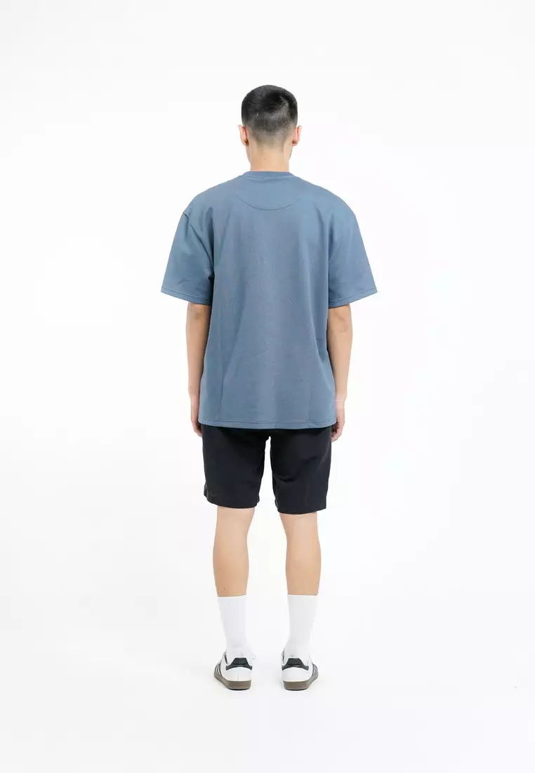 Greenlight Men's T-Shirt Short Sleeve Relaxed Fit Basic Cotton Hustons C750924