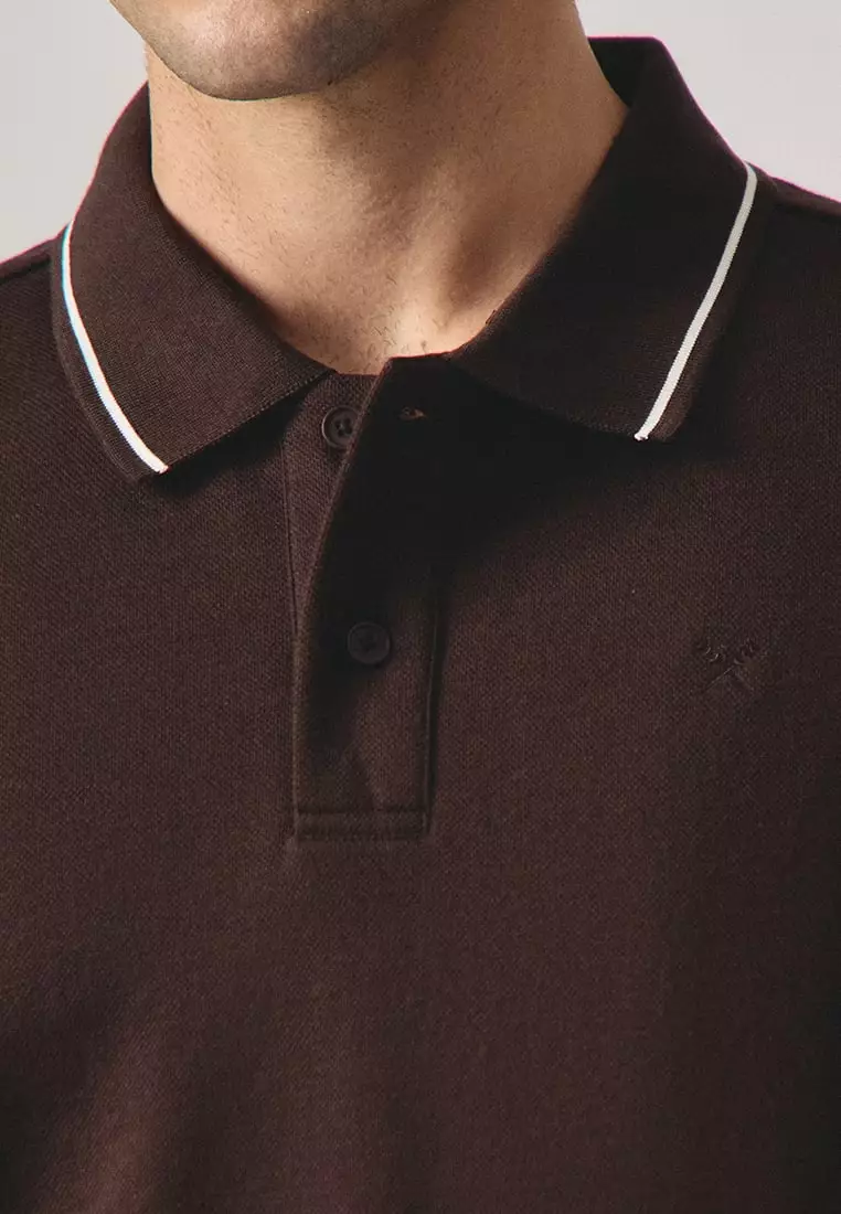 Premium Regular Fit Polo Shirt With Contrast Tipping