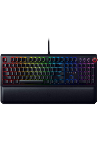Buy Razer Razer Blackwidow Elite Mechanical Gaming Keyboard Orange Mechanical Switches Tactile Silent Chroma Rgb Lighting Magnetic Wrist Rest Dedicated Media Keys Dial Usb Passthrough Online Zalora Malaysia