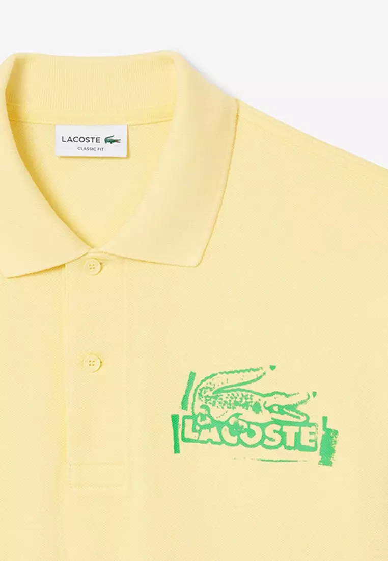 Classic Fit Printed L.12.12 Polo Shirt