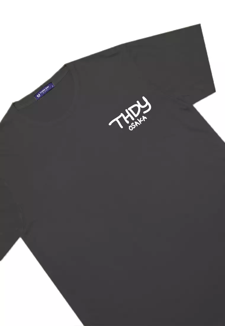 MTO77 t shirt abstrak tulisan keren thdy osaka distro pria cowok instacool abu