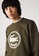 Lacoste green Unisex 3D Logo Organic Cotton Fleece Sweatshirt E3F72AA953F8E9GS_3