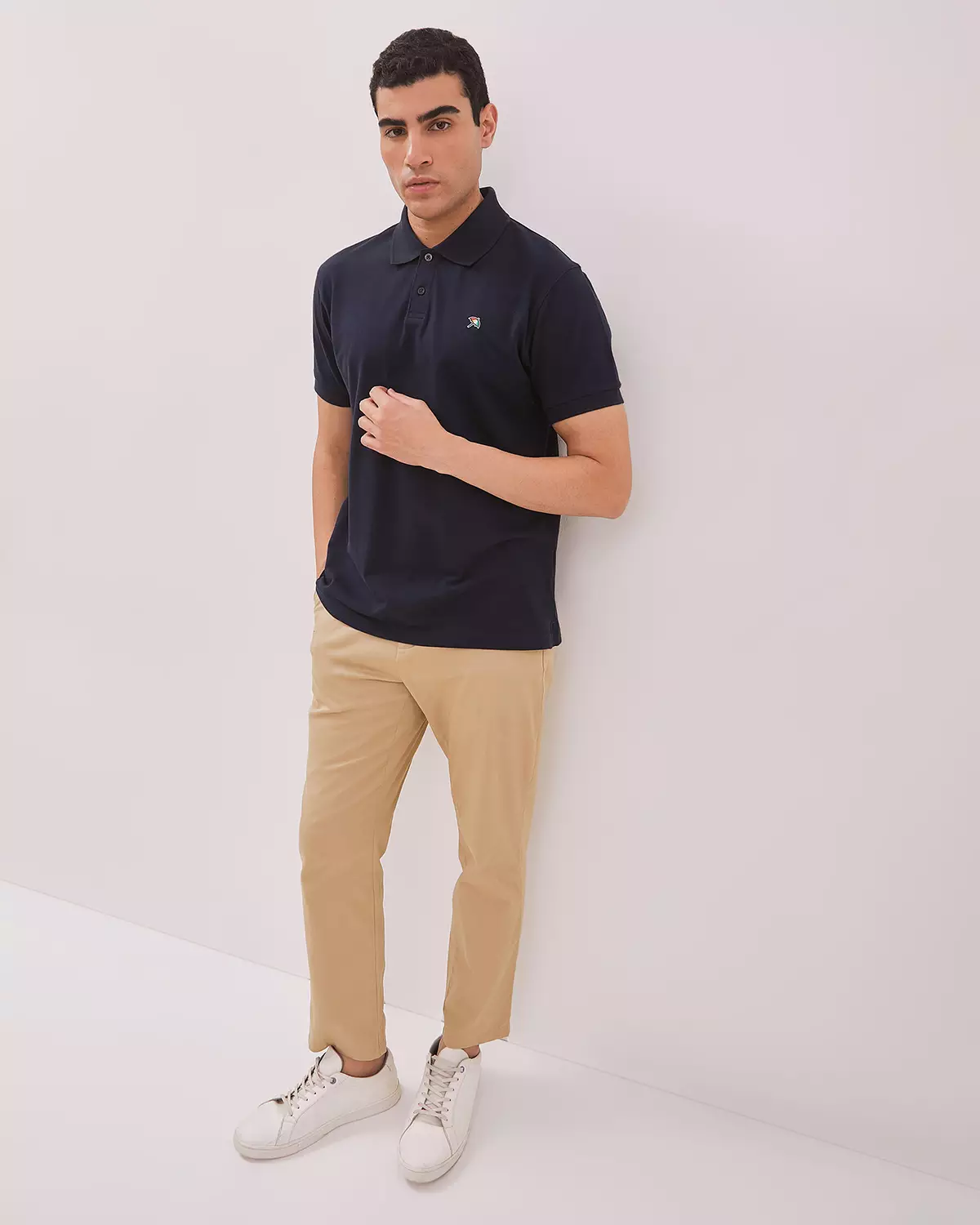 MEN'S BASIC NAVY POLO SHIRT