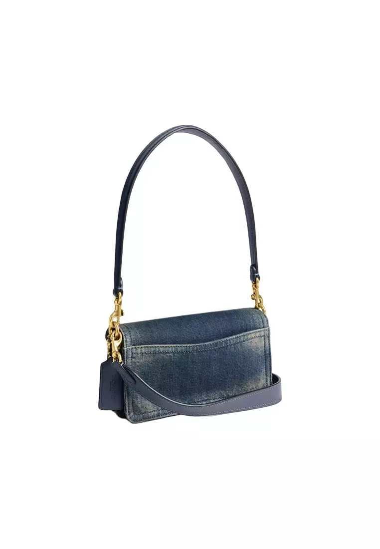 Tabby 20 Women's Shoulder Bag Deep Indigo in Blue CCX33