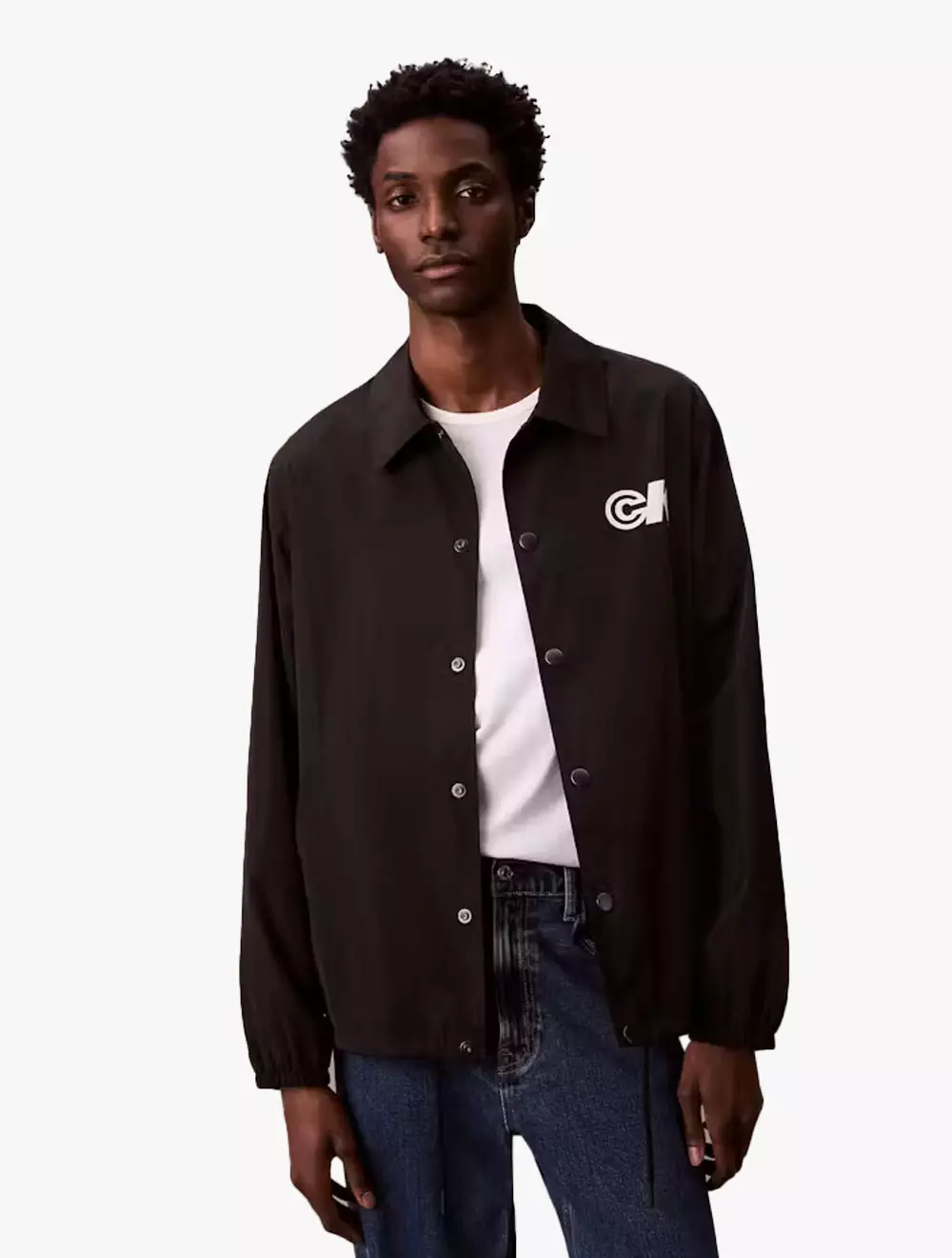 Calvin Klein - Sport Monogram Logo Coach Jacket
