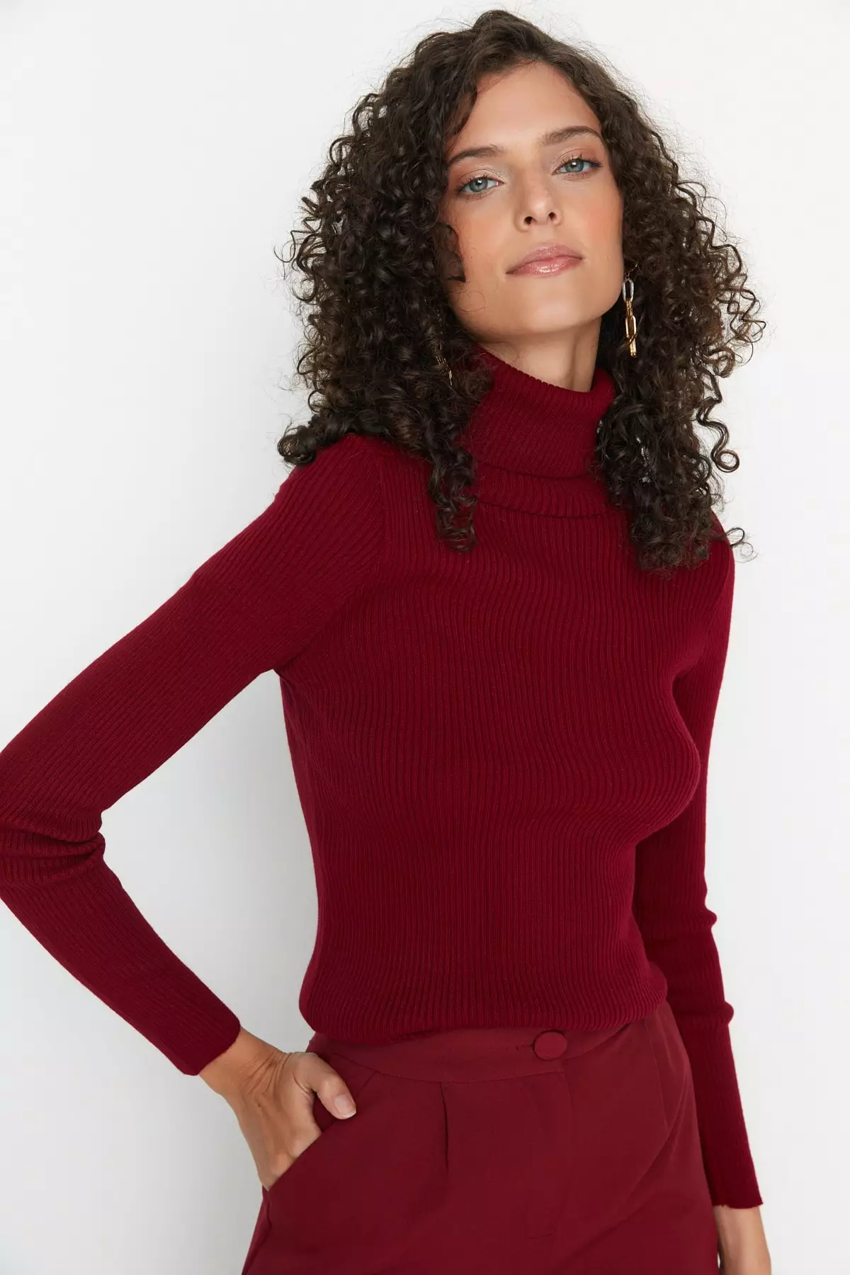 Turtleneck Knitwear Sweater