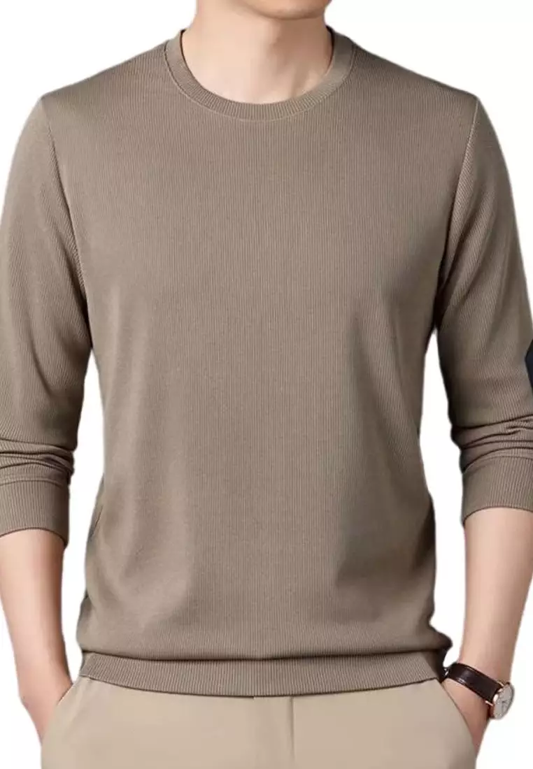 Elastic Breathable Long-Sleeved T-shirt HT8902