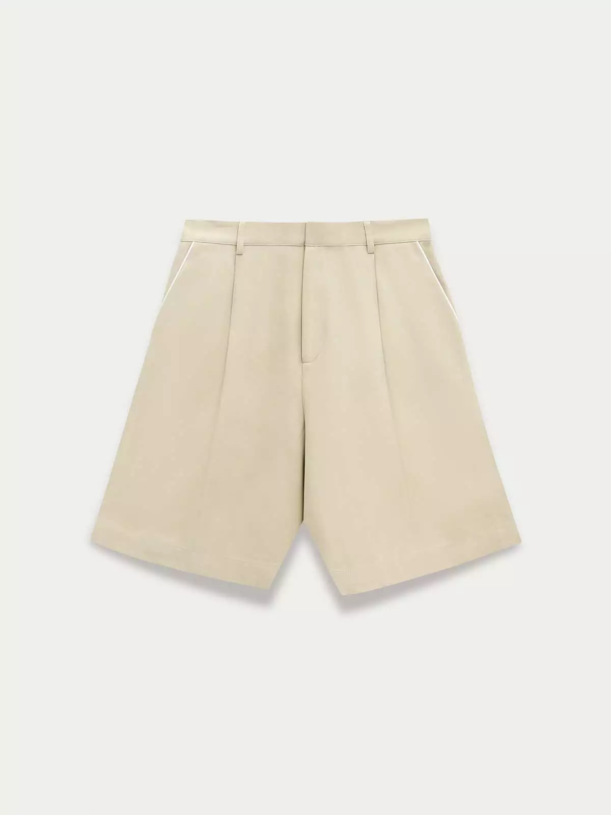 Tailored Shorts - Beige