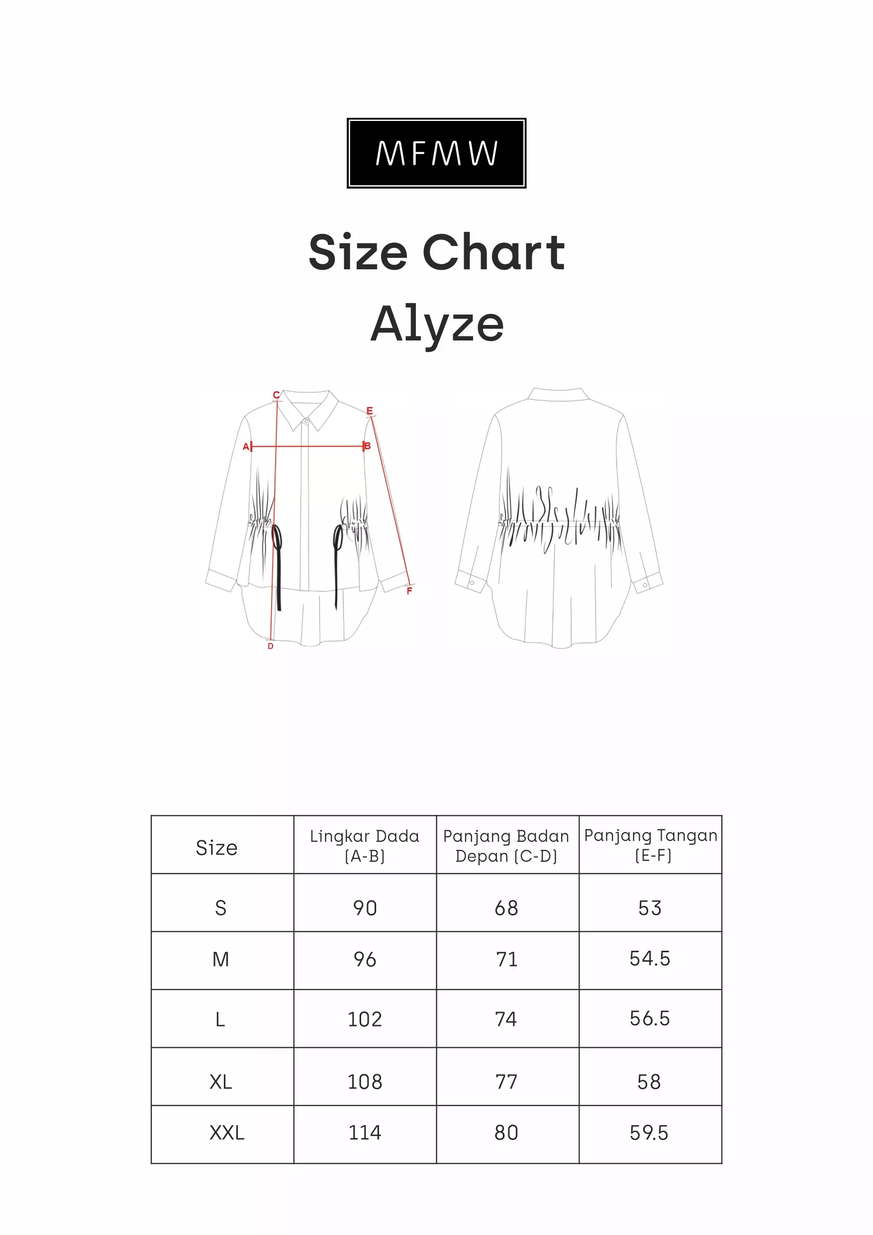 MFMW Alyze Atasan Blouse Khaky