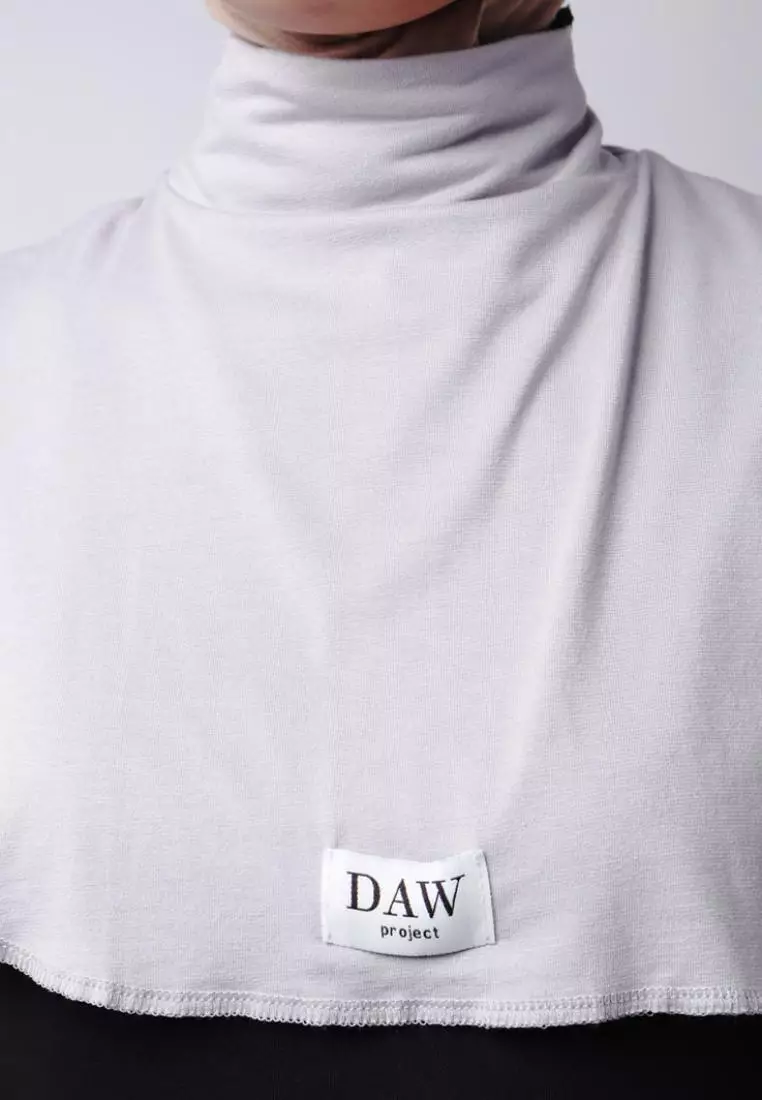 DC006 Manset Leher Neck Cover + Bando Silver