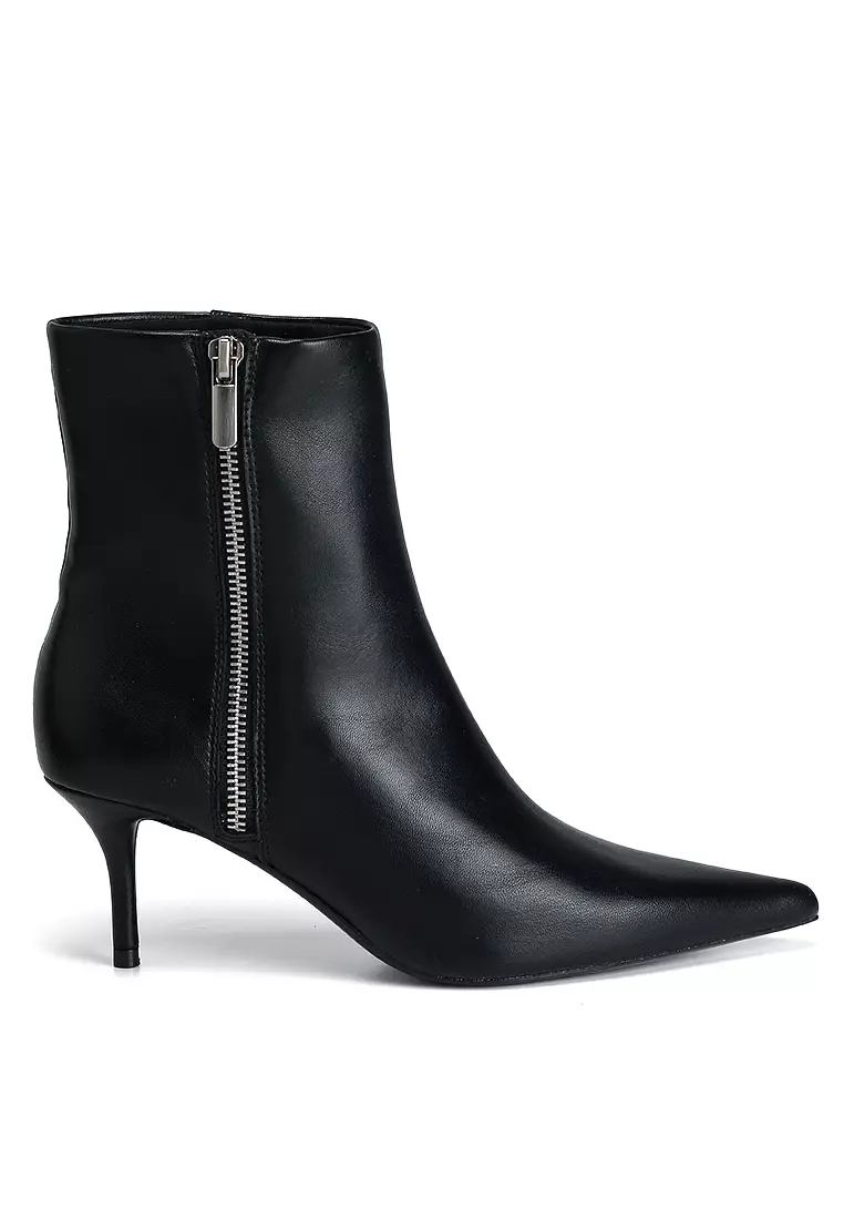 Discount on Mango  shoes - SKU: Zipper Toe Boots