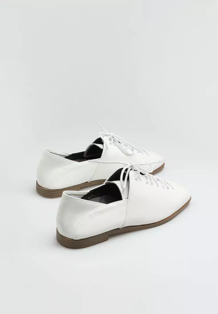 Leather Lace Up Loafers TH-R6-1