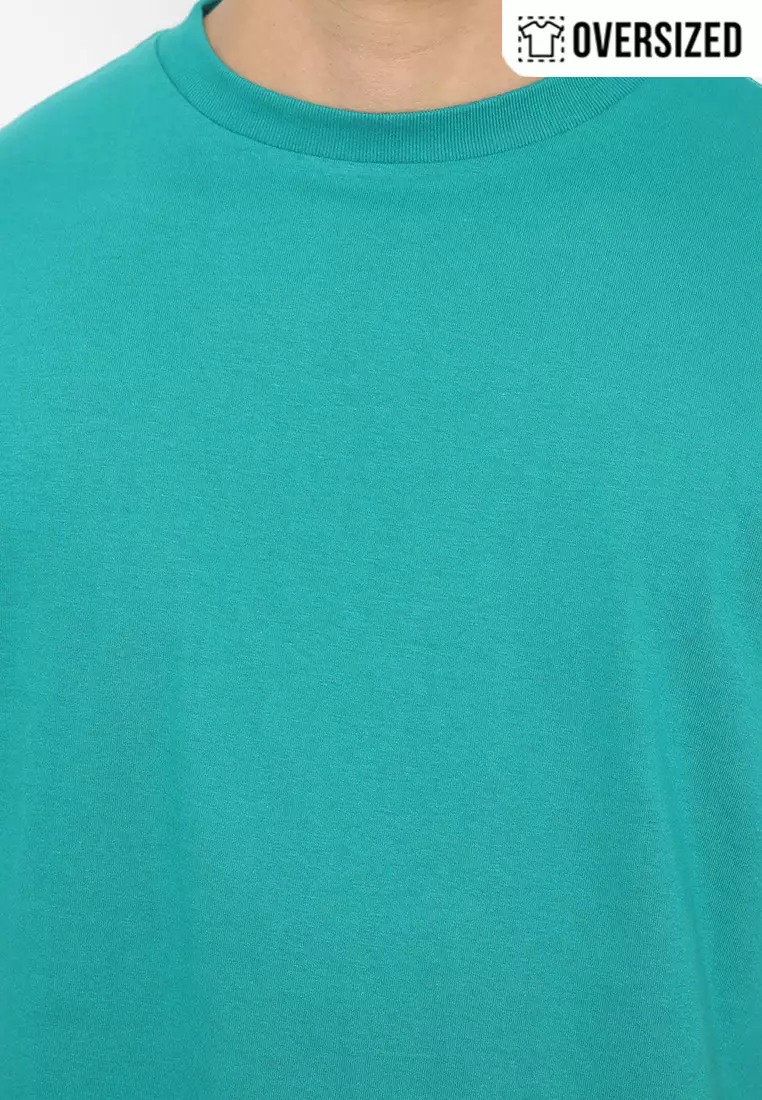 RBJ T-Shirt Cotton Polos Oversized Pria 2079030001