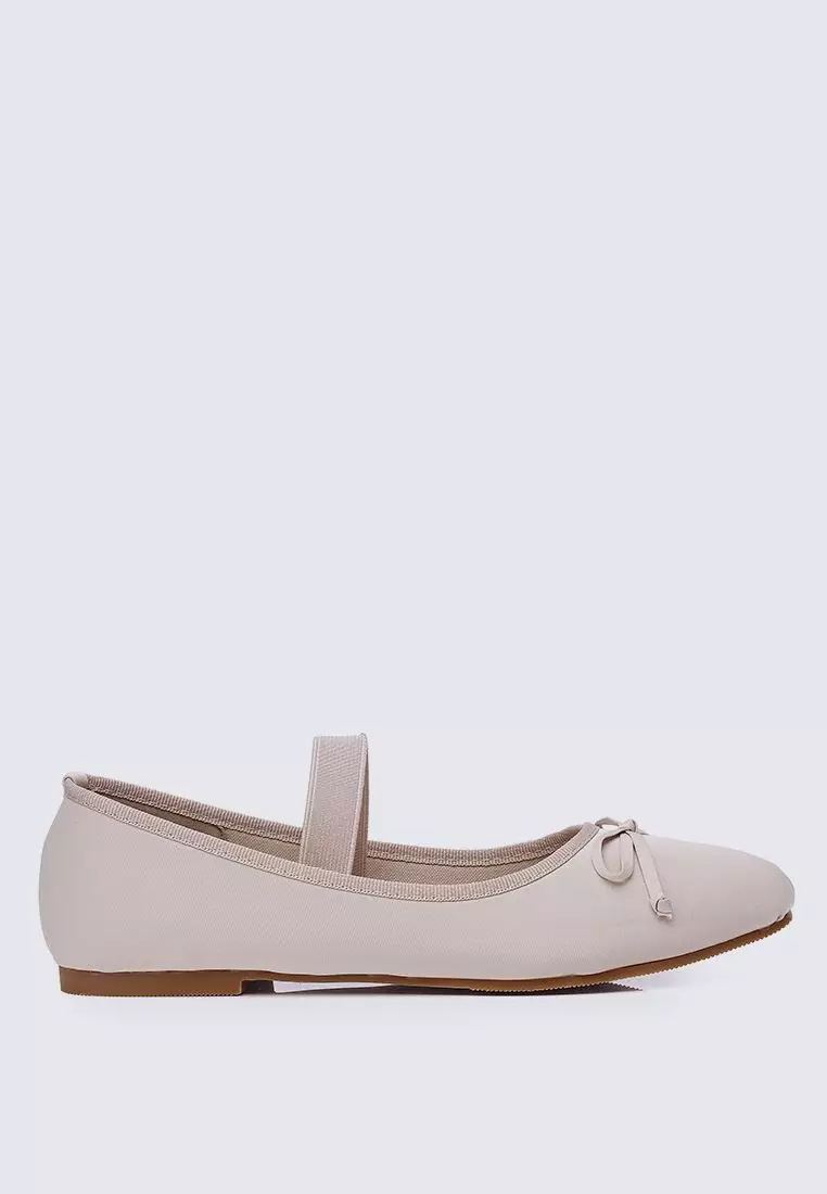 Discount on My Ballerine  shoes - SKU: My Ballerine Eleanee Comfy Ballerina In Nude