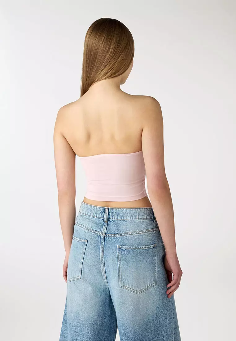 Women's Plain Bandeau Top