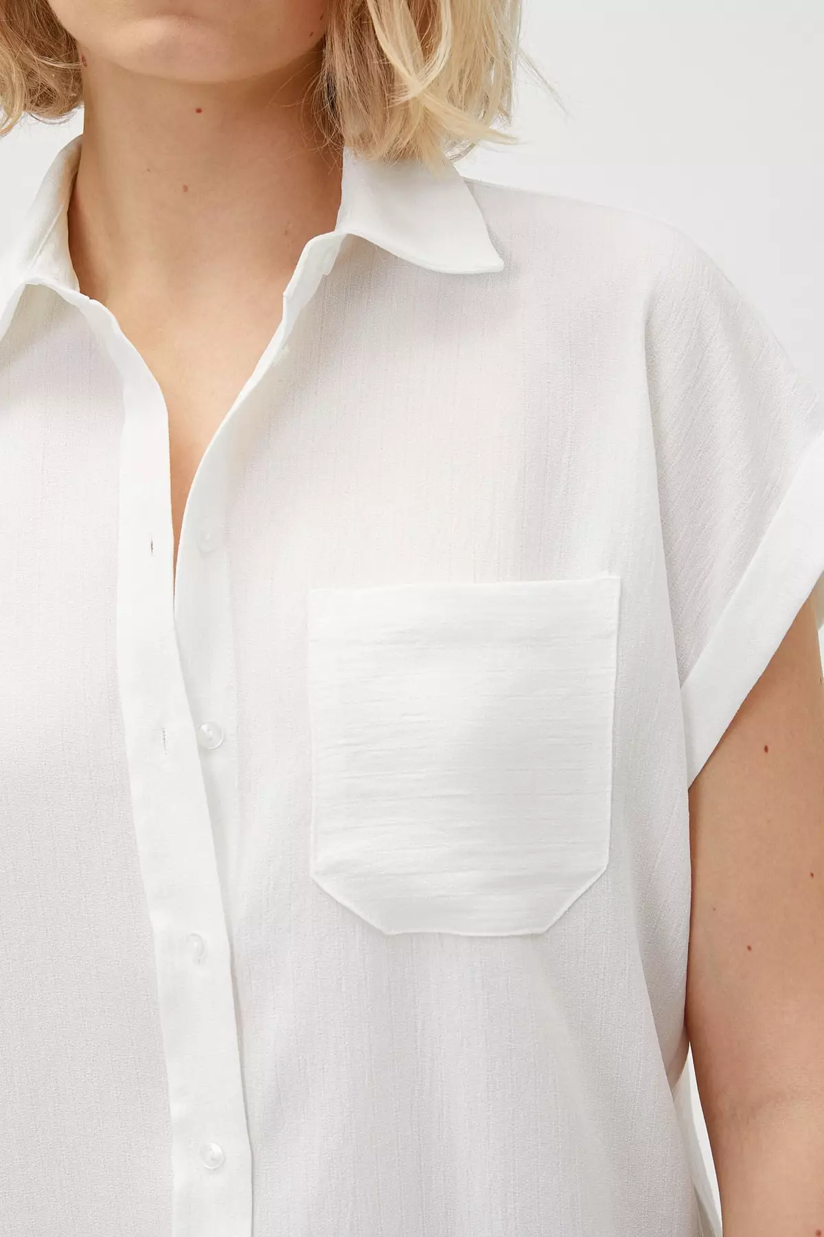 Buy KOTON Off White Shirt Online | ZALORA Malaysia