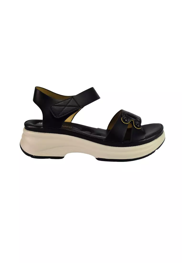 Discount on Mario D' boro Runway  shoes - SKU: Women's Flats Sandals LX 24564 Black C51