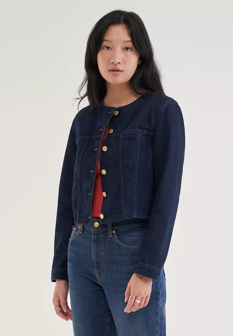 Red levi jacket store womens