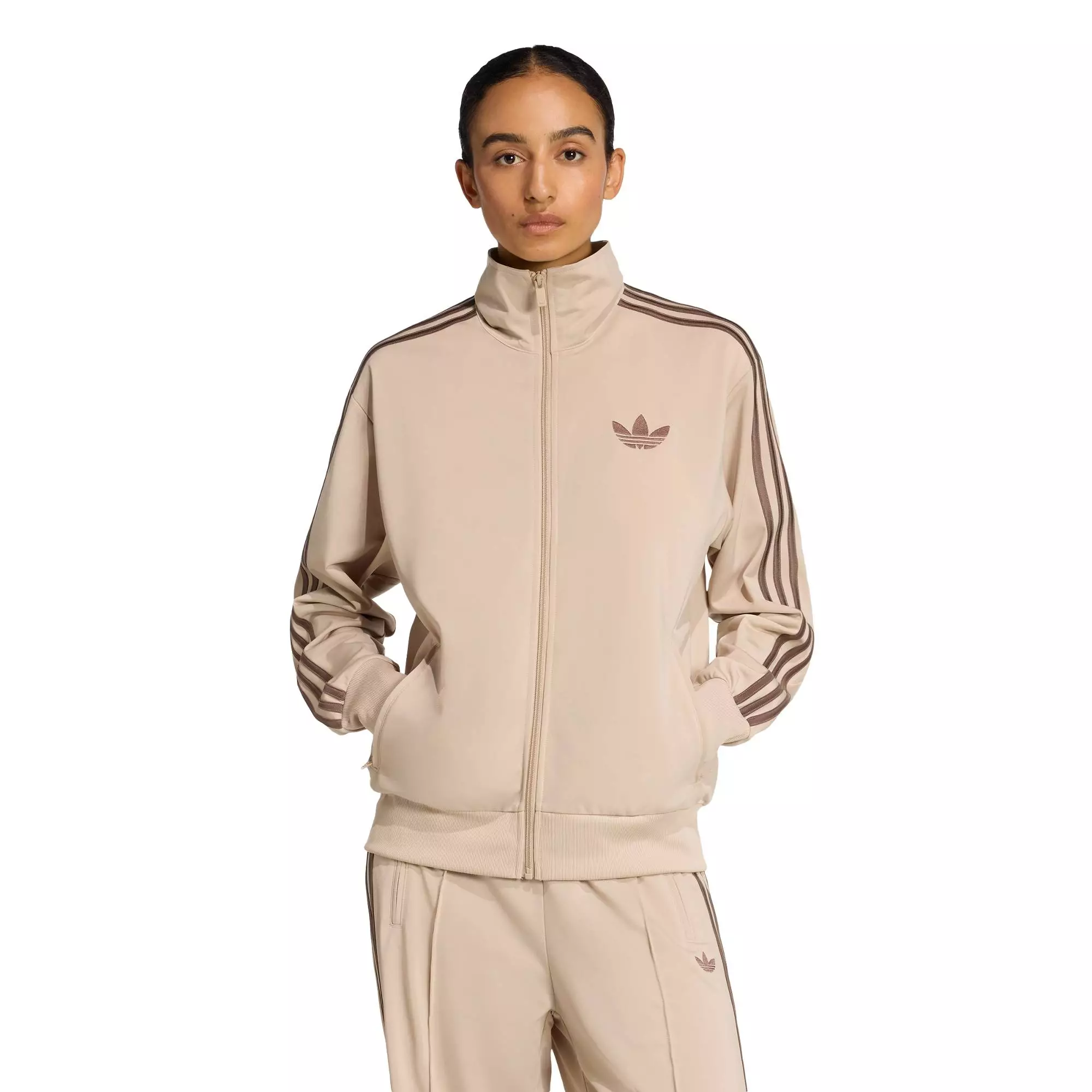 Lifestyle FIREBIRD TRACK TOP LOOSE Women Beige KD1327