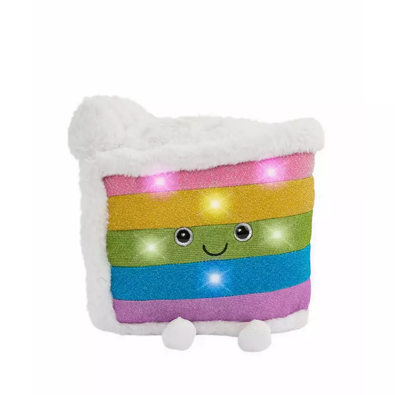 FAO Schwarz Plush LED with Sound Rainbow Cake 11inch - FSZ1101021480