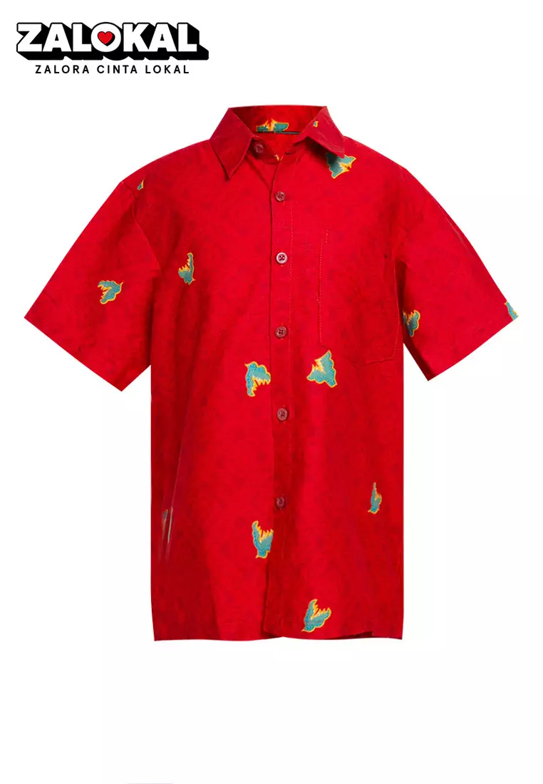 Boy Batik Barong Merak