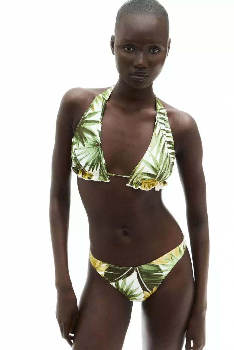 Padded triangle bikini top