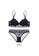 W.Excellence black Premium Black Lace Lingerie Set (Bra and Underwear) 99720USC3C6974GS_1