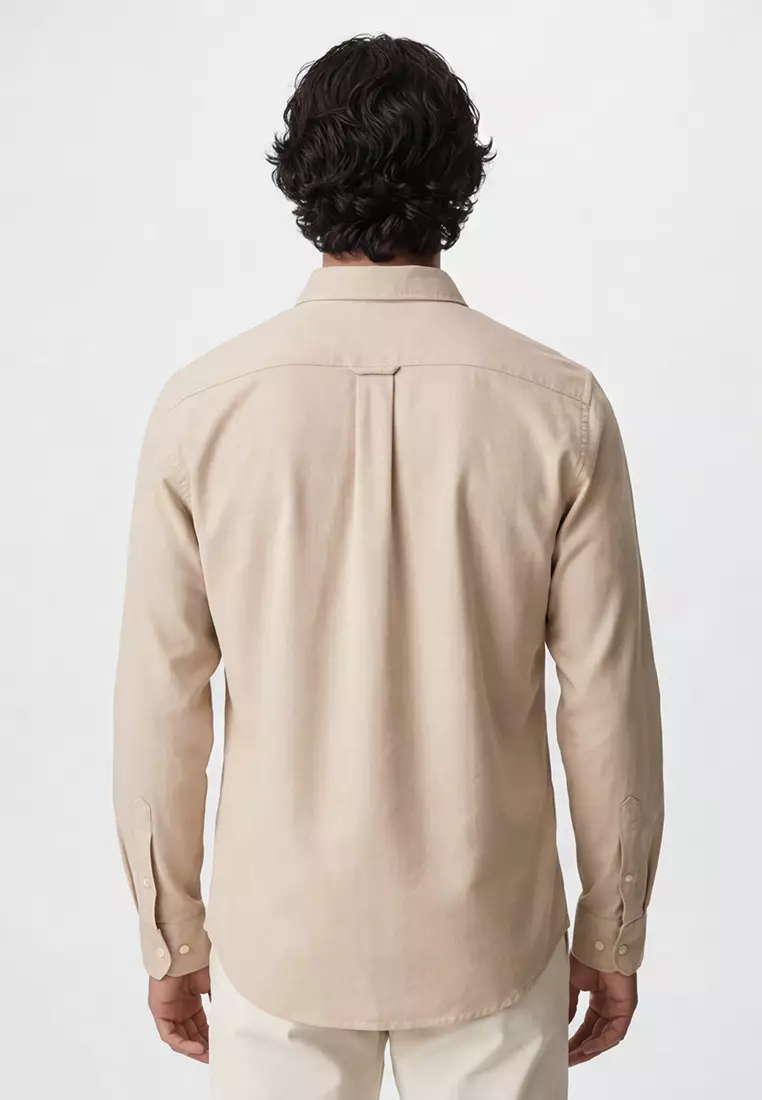 Oxford Shirt Regular Fit Khaki