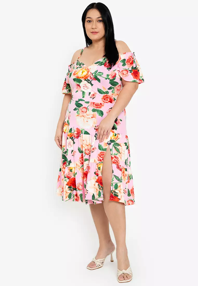 Zalora plus size on sale dress