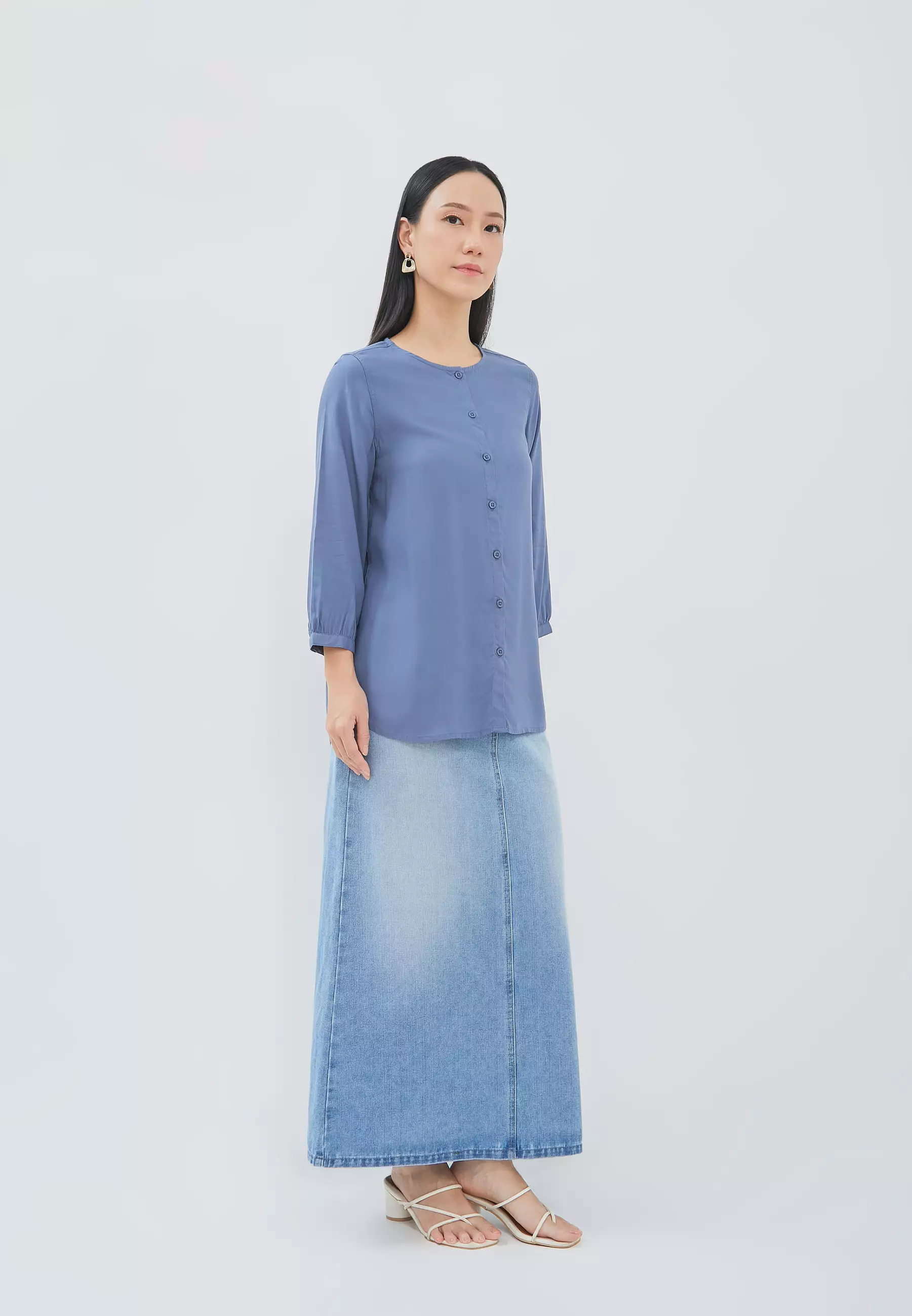 Arwen Blue Blouse (G.13157)