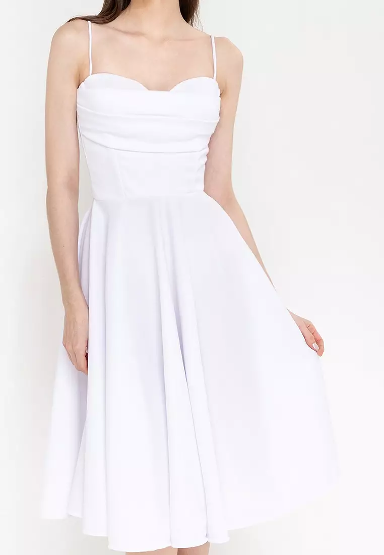 Buy Heather Clothing Joslin Bustier Midi Dress 2024 Online | ZALORA ...