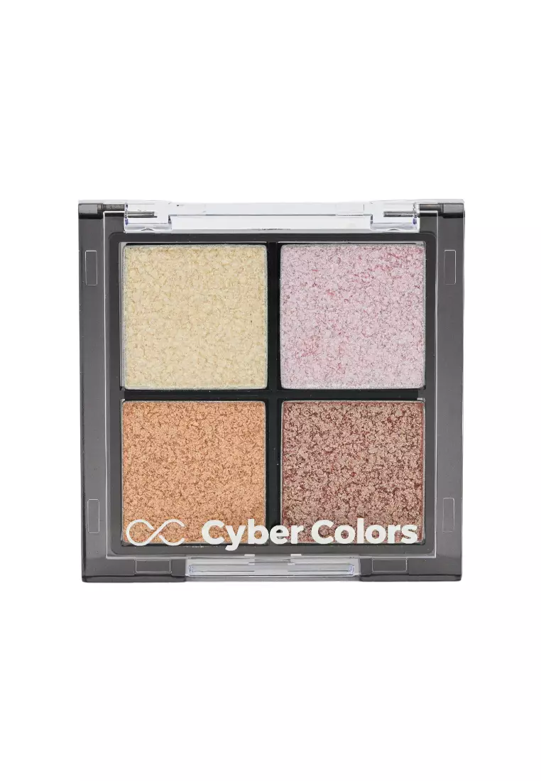 CYBER COLORS Mesmerizing Glow Eyeshadow (#M01 All About Glitter)(7.2g)7.2g M01 AAG