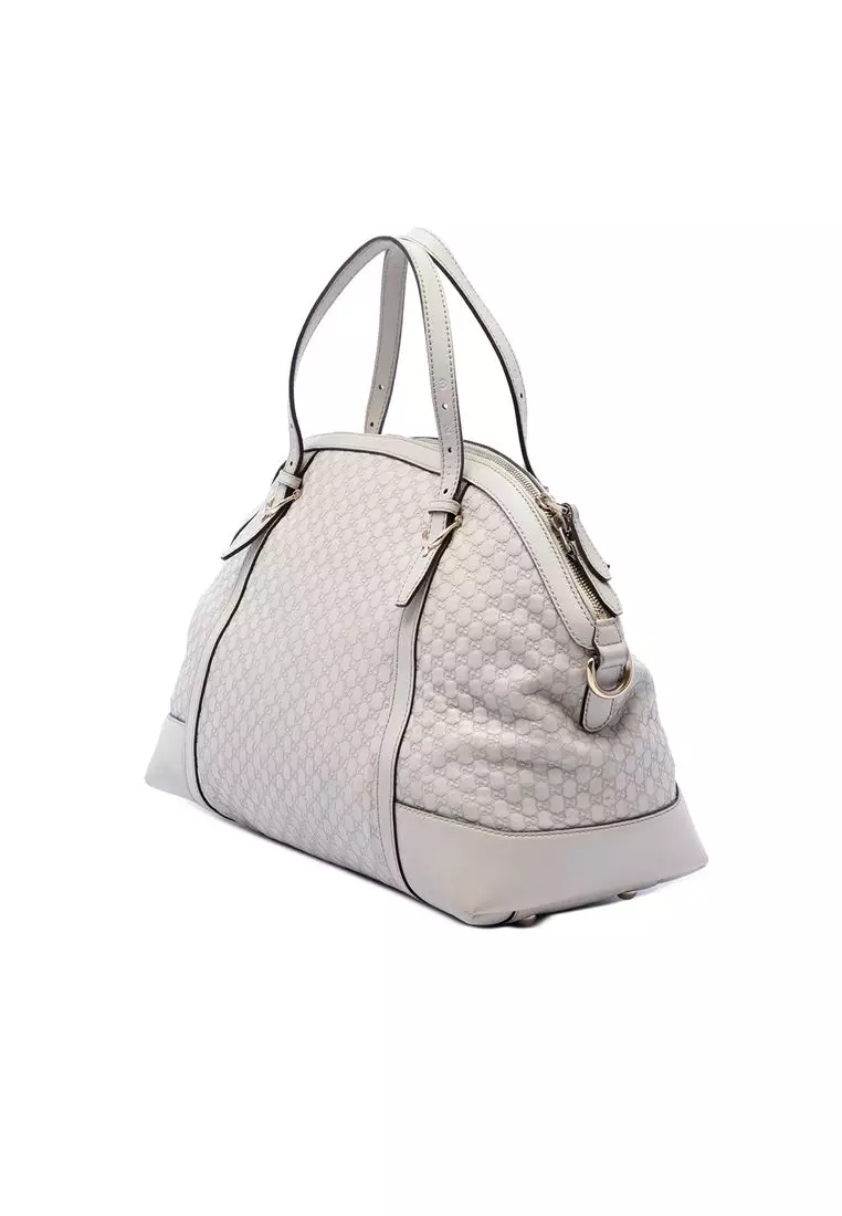 Pre-Loved Gucci Large Microguccissima Nice Dome Satchel