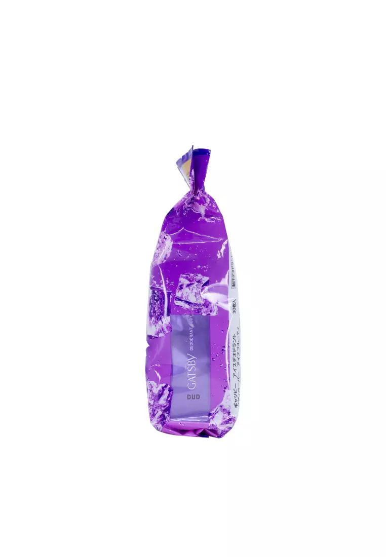 Gatsby Ice-Type Deo Body Paper Ice Fruity (30PCS)