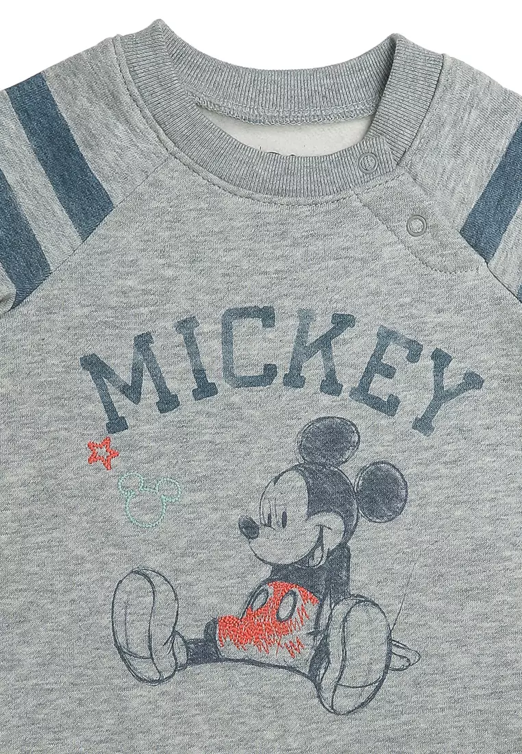 Disney x GAP Baby Vintage Soft Mickey Mouse One-Piece Bodysuit