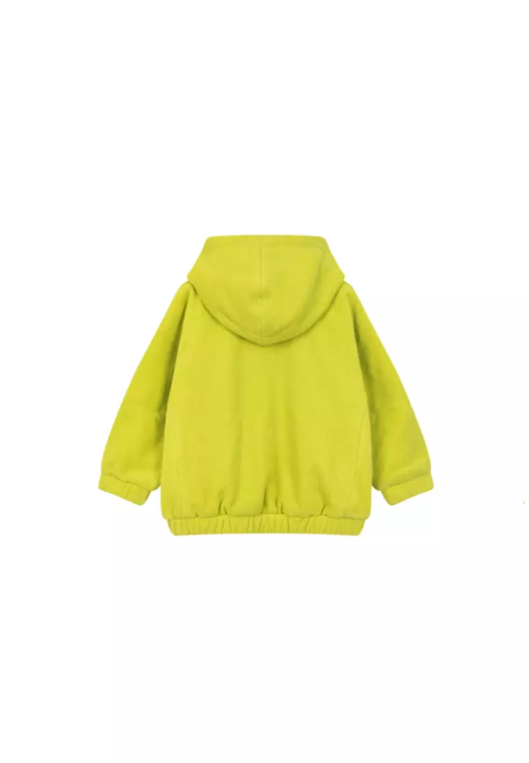 儿童外套双面穿摇粒绒棉服外套